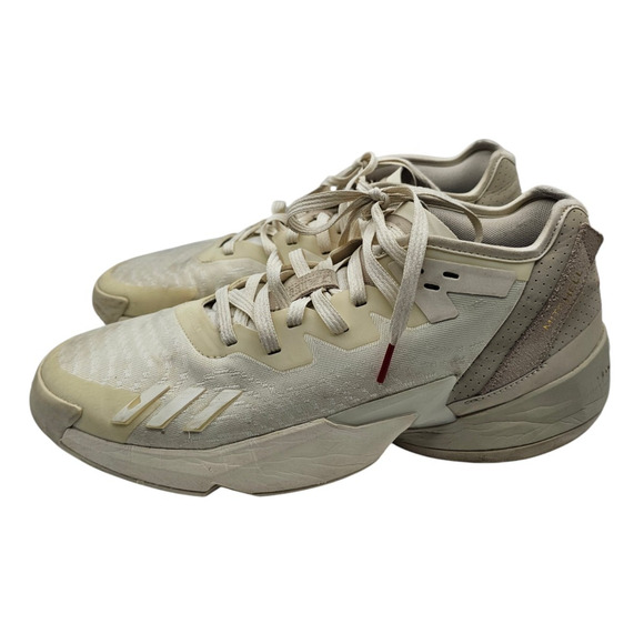 Adidas D.O.N. Issue 4 men\'s basketball sneakers in an off-white Sz 11.5 main image 4
